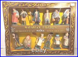 Rare Set Of Vintage Bavarian Figures louis marx toys