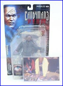 Rare VTG Signed Autographed Action Figure Toy Candyman 3 McFarlane Movie Maniacs