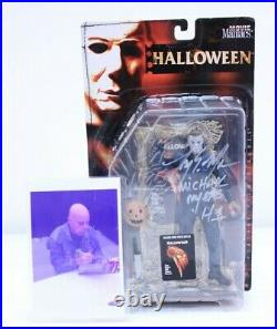 Rare VTG Signed Autographed Action Figure Toy Halloween Michael Myers McFarlane