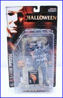 Rare VTG Signed Autographed Action Figure Toy Halloween Michael Myers McFarlane