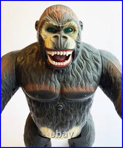 Rare Vintage 14 Giant Gorilla King Kong Ape Toy Action Figure! 1980s