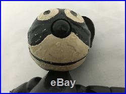 Rare Vintage 1922 Pat Sullivan Felix The Cat 8in Wood Jointed Figure Toy