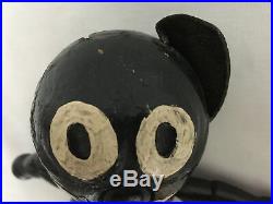 Rare Vintage 1922 Pat Sullivan Felix The Cat 8in Wood Jointed Figure Toy