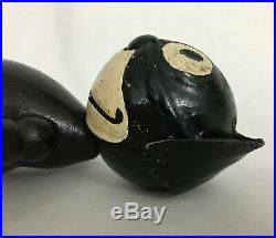 Rare Vintage 1922 Pat Sullivan Felix The Cat 8in Wood Jointed Figure Toy