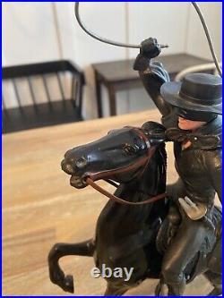 Rare Vintage 1960's Heartland Zorro Figure & Horse Tornado Action Figure Disney