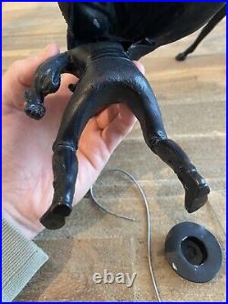 Rare Vintage 1960's Heartland Zorro Figure & Horse Tornado Action Figure Disney