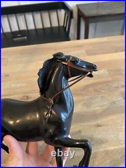 Rare Vintage 1960's Heartland Zorro Figure & Horse Tornado Action Figure Disney