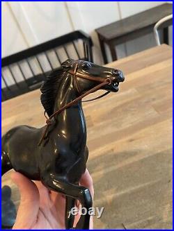 Rare Vintage 1960's Heartland Zorro Figure & Horse Tornado Action Figure Disney