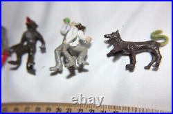 Rare Vintage 1970s Monster Movie Mini Figures by K Toys Lot of 16