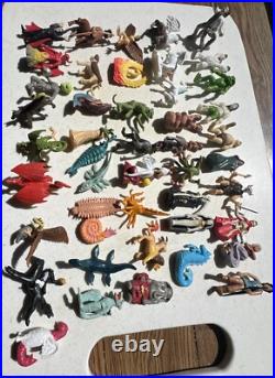 Rare Vintage 1970s Monster Movie Mini Figures by K Toys Lot of 46 MINT HTF