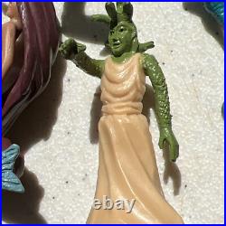 Rare Vintage 1970s Monster Movie Mini Figures by K Toys Lot of 46 MINT HTF