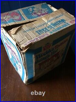 Rare Vintage 1976 Hasbro Weebles Tarzan Jungle Hut Near Complete with Box Figures