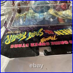 Rare Vintage'97 TOY BIZ X-Men VS Street Fighter Magneto Ryu Figures Sealed 38T