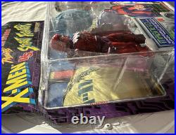 Rare Vintage'97 TOY BIZ X-Men VS Street Fighter Magneto Ryu Figures Sealed 38T