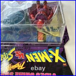 Rare Vintage'97 TOY BIZ X-Men VS Street Fighter Magneto Ryu Figures Sealed 50Q