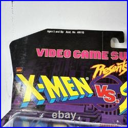 Rare Vintage'97 TOY BIZ X-Men VS Street Fighter Magneto Ryu Figures Sealed 50Q
