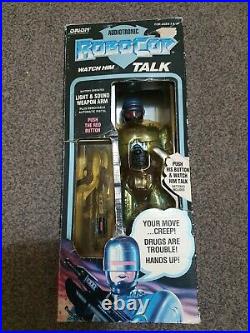 Rare Vintage Audiotronic Robocop Figure By Toy Island 1993