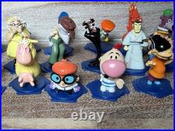 Rare Vintage CARTOON NETWORK Mini 1.5 PVC Figure Toy COMPLETE SET OF 22