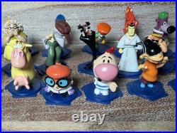 Rare Vintage CARTOON NETWORK Mini 1.5 PVC Figure Toy COMPLETE SET OF 22