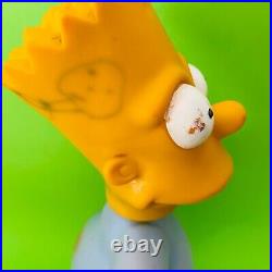 Rare Vintage Figure Bart Simpson The Simpsons Rubber Jumbo Colombian Release Toy