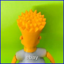 Rare Vintage Figure Bart Simpson The Simpsons Rubber Jumbo Colombian Release Toy