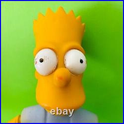 Rare Vintage Figure Bart Simpson The Simpsons Rubber Jumbo Colombian Release Toy