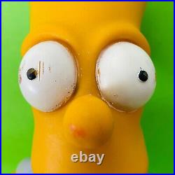 Rare Vintage Figure Bart Simpson The Simpsons Rubber Jumbo Colombian Release Toy