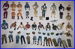 Rare Vintage Gi Joes Action Figure Toy Lot Parts