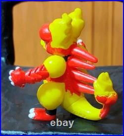 Rare Vintage Tomy Magmar Pokemon Figure CGTSJ Authentic Toy PVC Red & Yellow