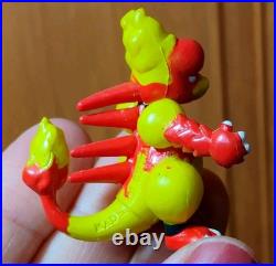 Rare Vintage Tomy Magmar Pokemon Figure CGTSJ Authentic Toy PVC Red & Yellow