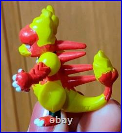 Rare Vintage Tomy Magmar Pokemon Figure CGTSJ Authentic Toy PVC Red & Yellow