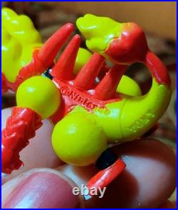 Rare Vintage Tomy Magmar Pokemon Figure CGTSJ Authentic Toy PVC Red & Yellow