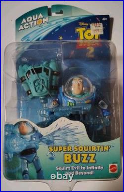 Rare Vintage Toy Story 1 And 2 Action Figures lot of 9 By Mattel New