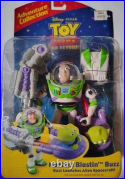 Rare Vintage Toy Story 1 And 2 Action Figures lot of 9 By Mattel New