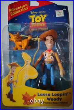 Rare Vintage Toy Story 1 And 2 Action Figures lot of 9 By Mattel New