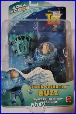 Rare Vintage Toy Story 1 And 2 Action Figures lot of 9 By Mattel New