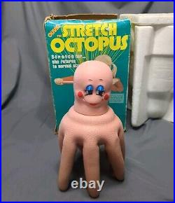 Rare Vintage stretch armstrong Olivia The Octopus 1970's Kenner With Box