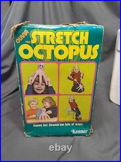 Rare Vintage stretch armstrong Olivia The Octopus 1970's Kenner With Box