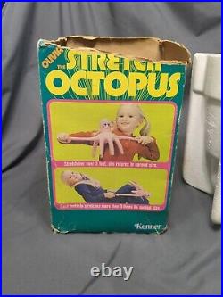 Rare Vintage stretch armstrong Olivia The Octopus 1970's Kenner With Box