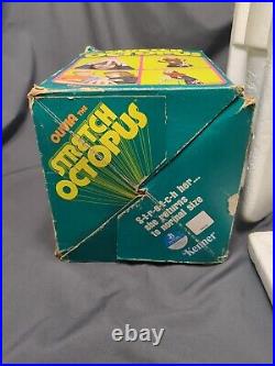 Rare Vintage stretch armstrong Olivia The Octopus 1970's Kenner With Box