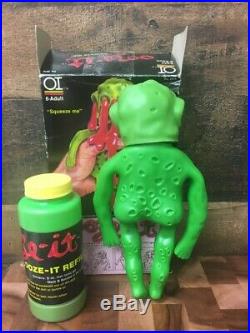 Rare with BOX OOZE IT Vintage Figure Toy 1981 Halloween Monster Collectable + GOO