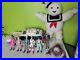 Real Ghostbusters Action Figure Lot 1980s Vintage Vtg Ecto 1 Stay Puft Plush