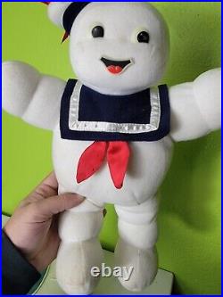 Real Ghostbusters Action Figure Lot 1980s Vintage Vtg Ecto 1 Stay Puft Plush