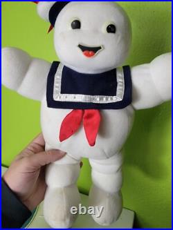 Real Ghostbusters Action Figure Lot 1980s Vintage Vtg Ecto 1 Stay Puft Plush