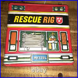 Rescue Rig Emergency Vehicle Big Jim 1971 Mattel Vintage Action Figure Vehicle