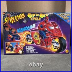 Rip N Rev Cycle New In Box Spider-man Vintage Toy Biz Animated Series Sealed
