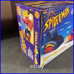 Rip N Rev Cycle New In Box Spider-man Vintage Toy Biz Animated Series Sealed Rip N Rev Cycle New In Box Spider-man Vintage Toy Biz Animated Series Sealed