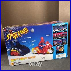 Rip N Rev Cycle New In Box Spider-man Vintage Toy Biz Animated Series Sealed