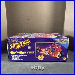 Rip N Rev Cycle New In Box Spider-man Vintage Toy Biz Animated Series Sealed Rip N Rev Cycle New In Box Spider-man Vintage Toy Biz Animated Series Sealed