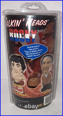 Rocky Balboa Toy Talkin Heads Micky Sylvester Stallone Movie Vintage